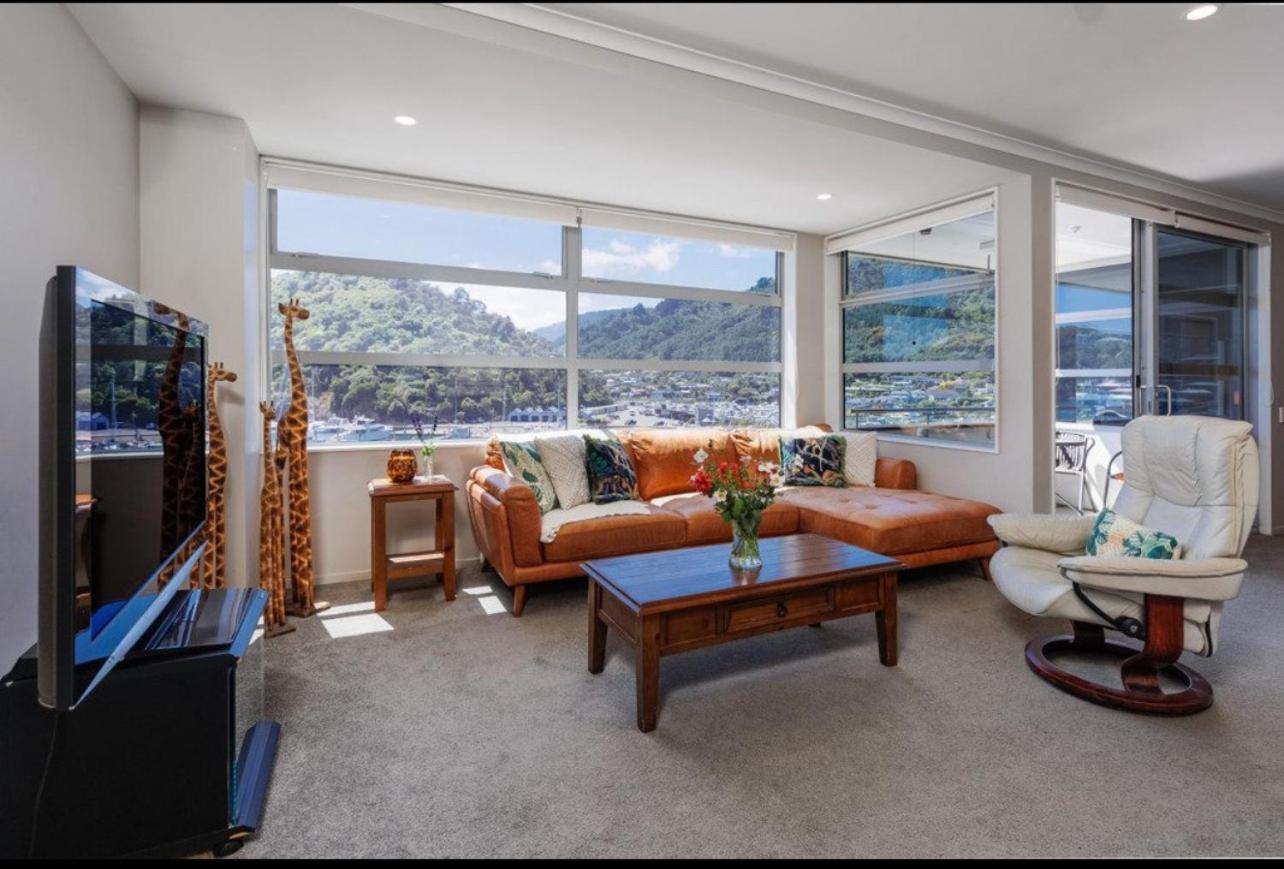 Astonishing Views Superb Waterfront Apartment Picton Esterno foto